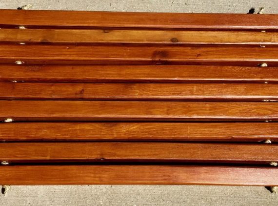 How to make your own diy wooden doormat