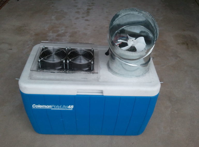 How to create a portable air conditioner