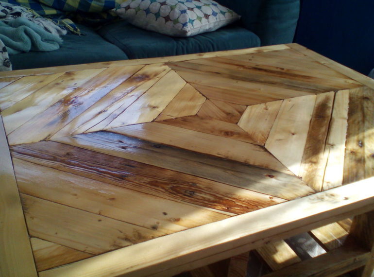 How to make a diy pallet coffee table