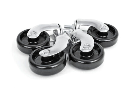 44259203-closeup-of-some-new-swivel-casters-on-a-white-background