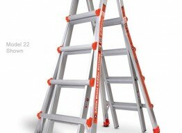 ARTICULATING LADDER, A FAME AND EXT.