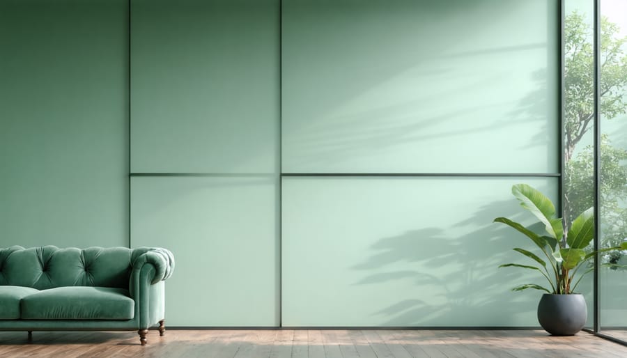 Hands installing window blind mounting bracket on window frame